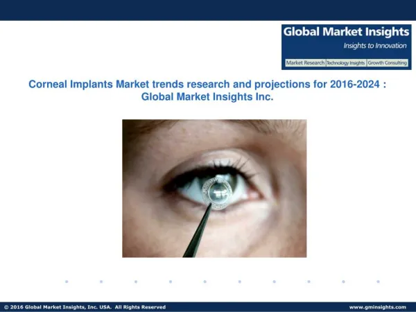 Corneal Implants Market Size, Share, Price Trend | Industry Report