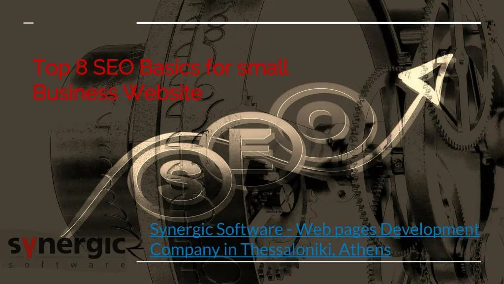 top 8 seo basics for small business website