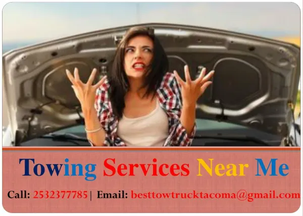 Affordable Towing Service Puyallup