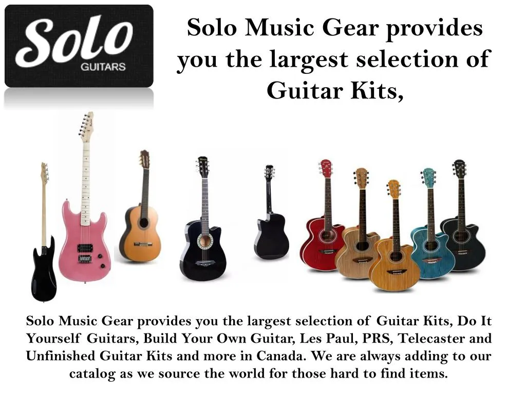 solo music gear provides you the largest