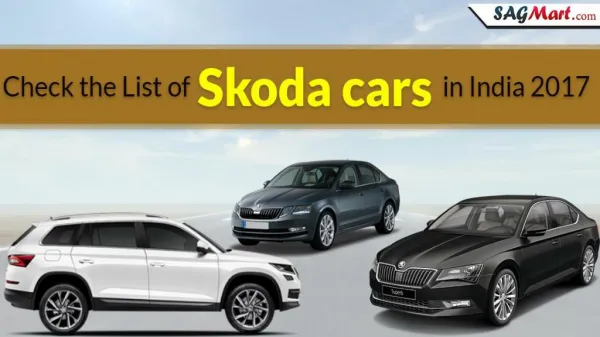 Skoda Cars in India | Skoda Car Models