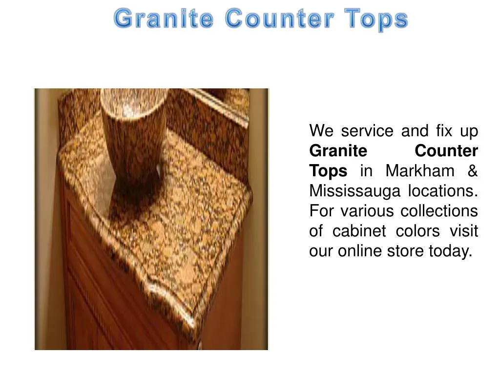 granite counter tops