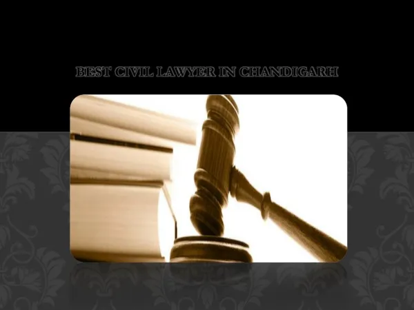Best Civil Lawyer In Chandigarh