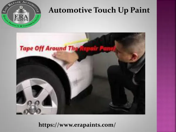Automotive Touch Up
