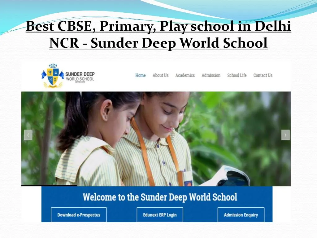 best cbse primary play school in delhi ncr sunder