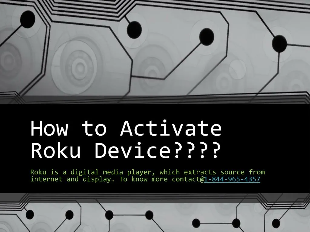 how to activate roku device