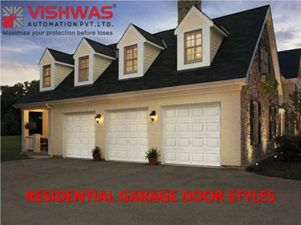 residential garage door styles