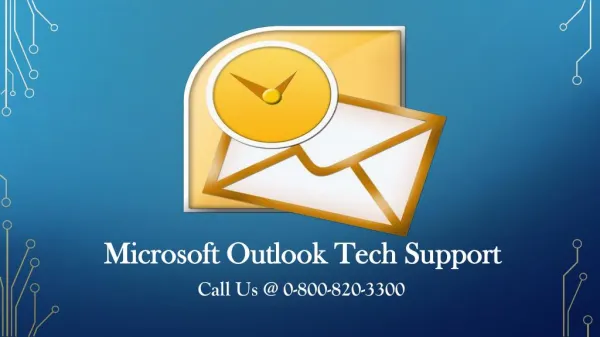 Outlook Tech Support In UK