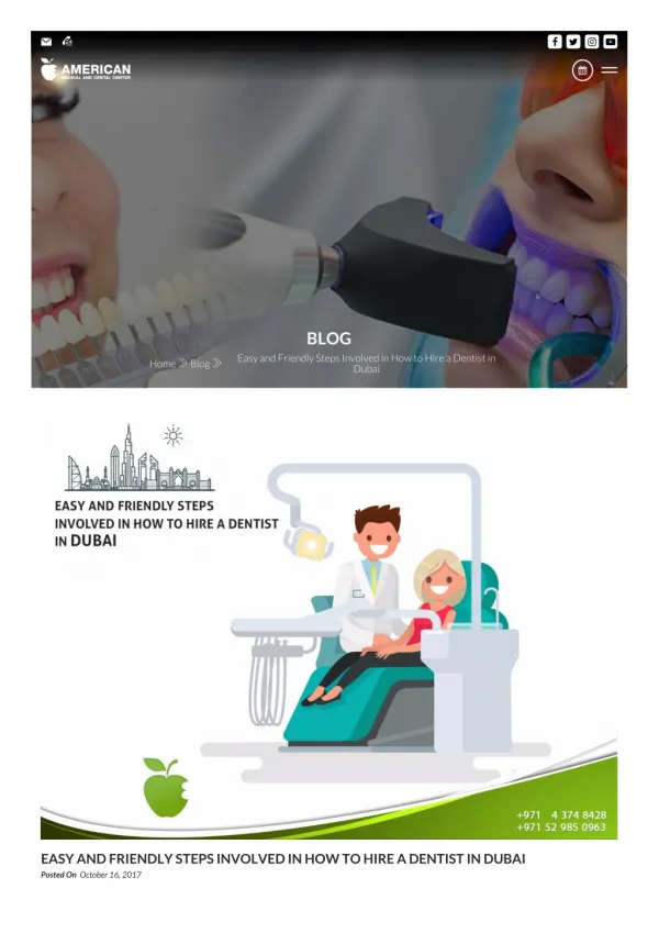 Dentist in Dubai
