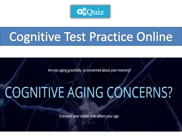 Cognitive Test Practice Online