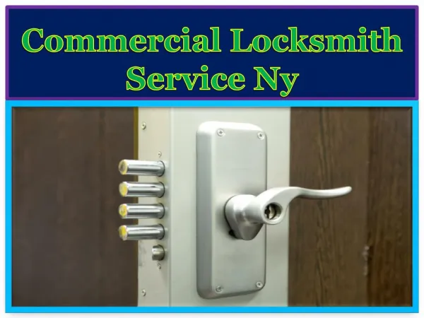 Commercial Locksmith Service Ny