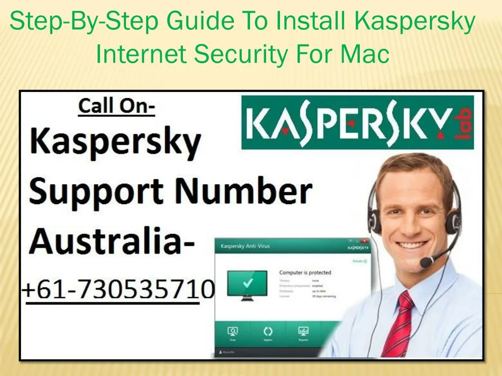step by step guide to install kaspersky internet