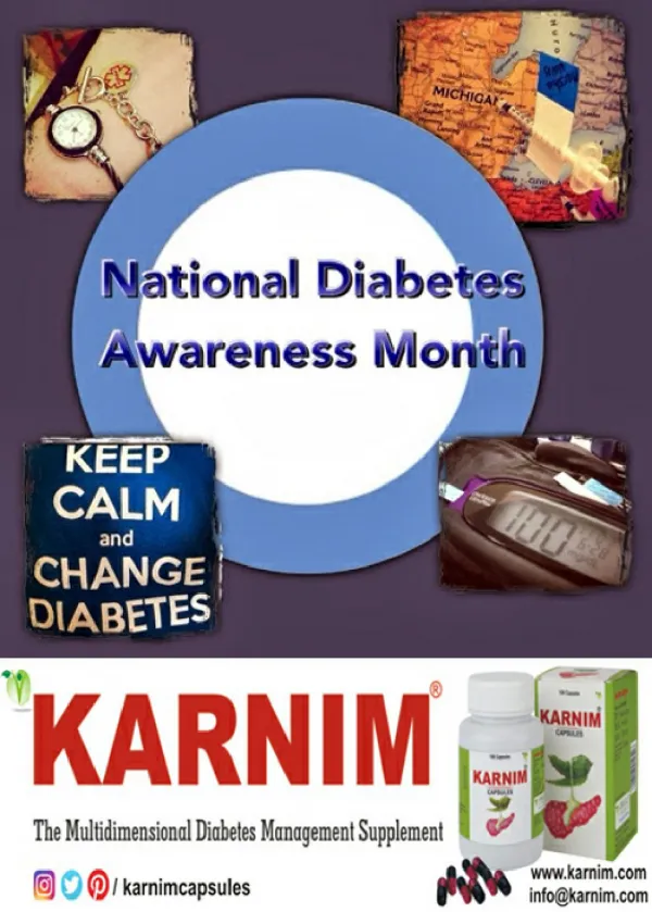 Did you know that November is Diabetes Awareness Month?