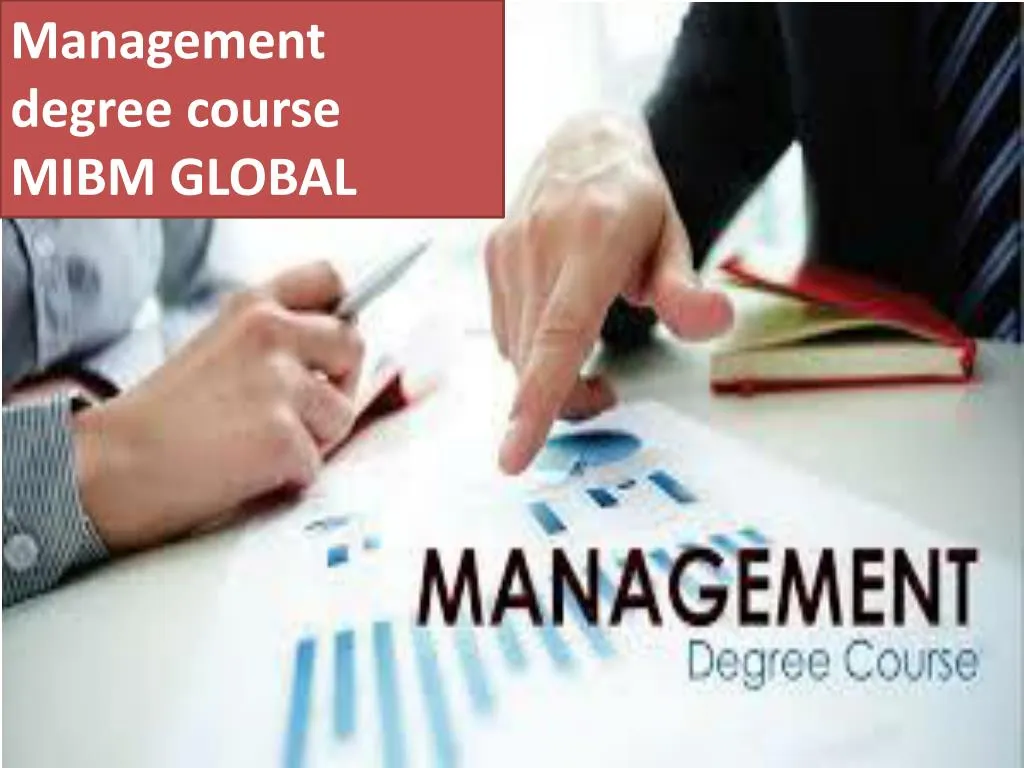 management degree course mibm global