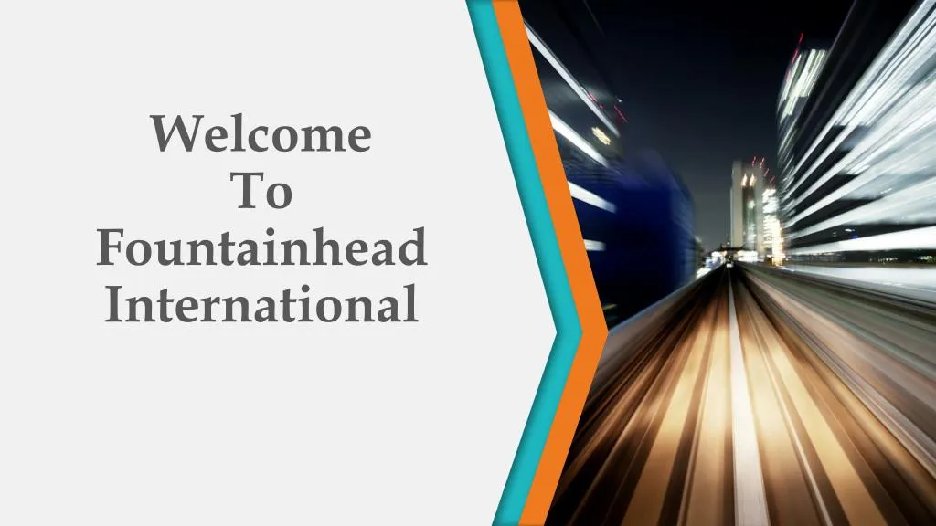 welcome to fountainhead international