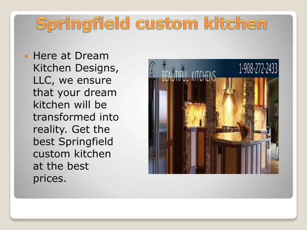 springfield custom kitchen