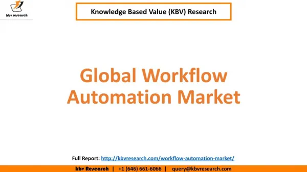 Workflow Automation Market to reach a market size of $17.3 billion by 2023
