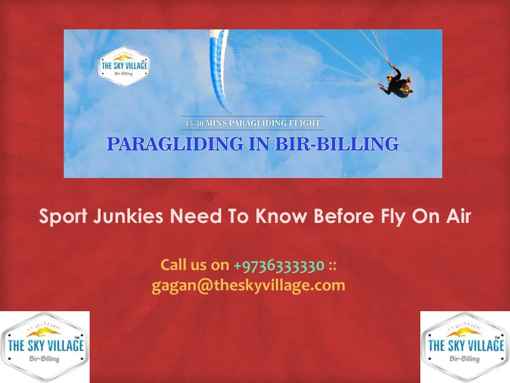 sport junkies need to know before fly on air