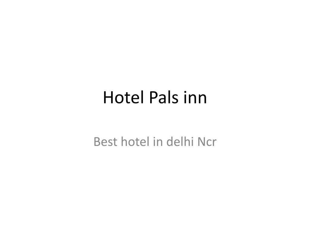 hotel pals inn