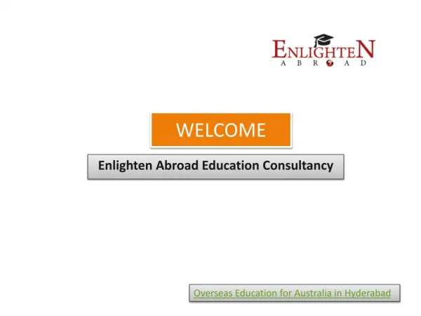 Overseas Education for Australia in Hyderabad