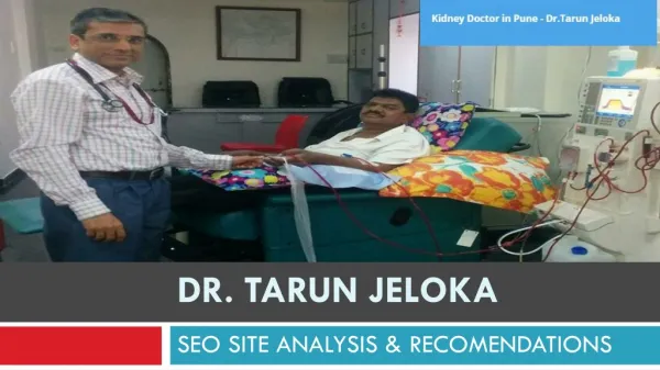 Dialysis Specialist in Pune | Dr.Tarun Jeloka