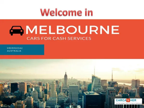 Carcasher.com.au - Cash For Cars Melbourne | Unwanted Car Removal Melbourne AUS
