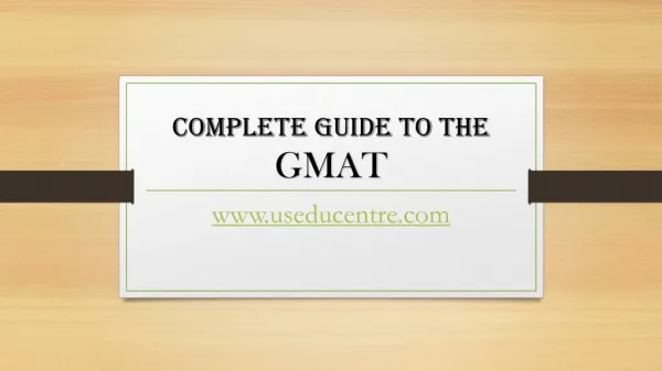 Best GMAT coaching center in Gurgaon