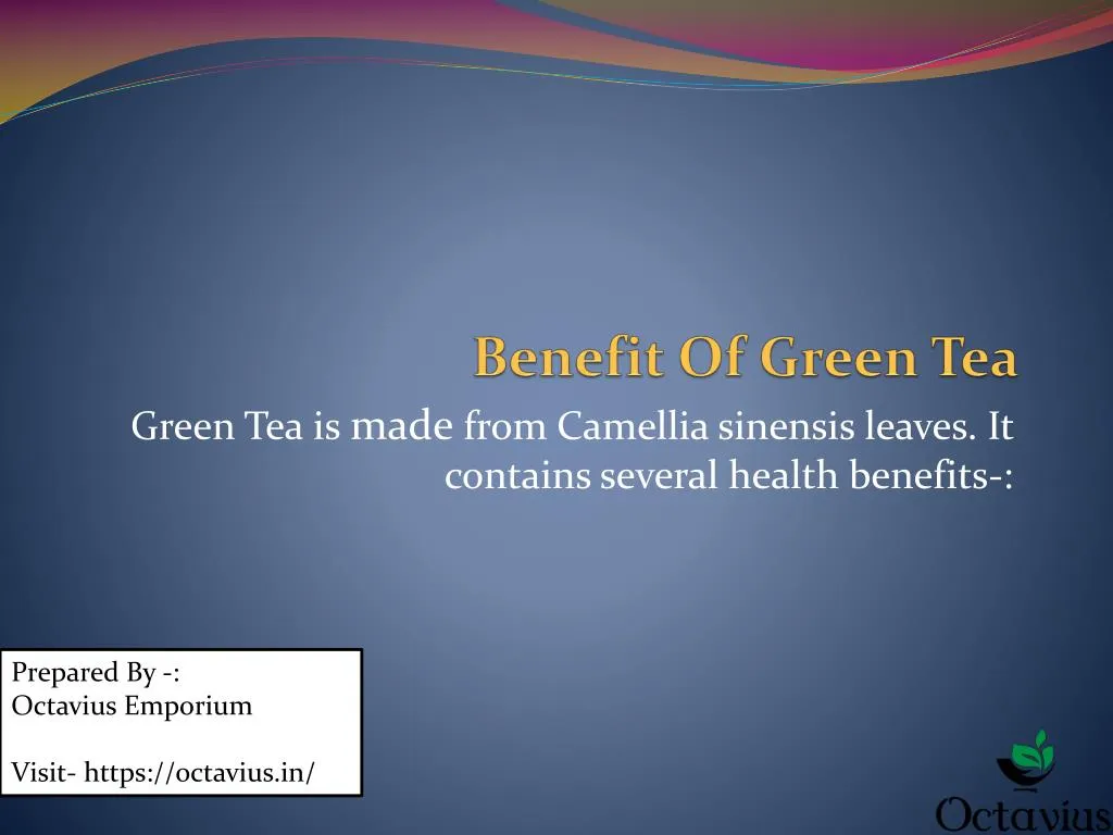 benefit of green tea