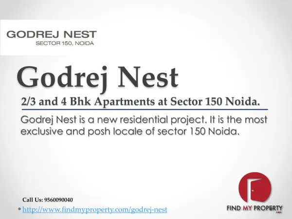 Godrej Nest Sector 150 Noida