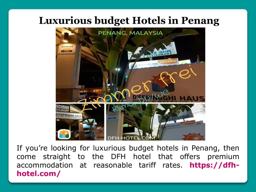 luxurious budget hotels in penang