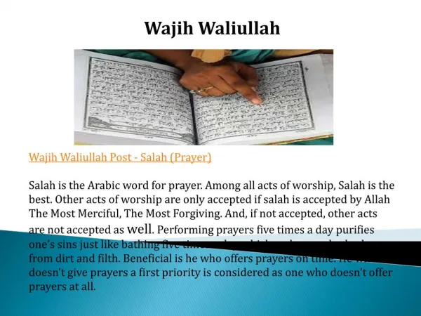 Wajih Waliullah