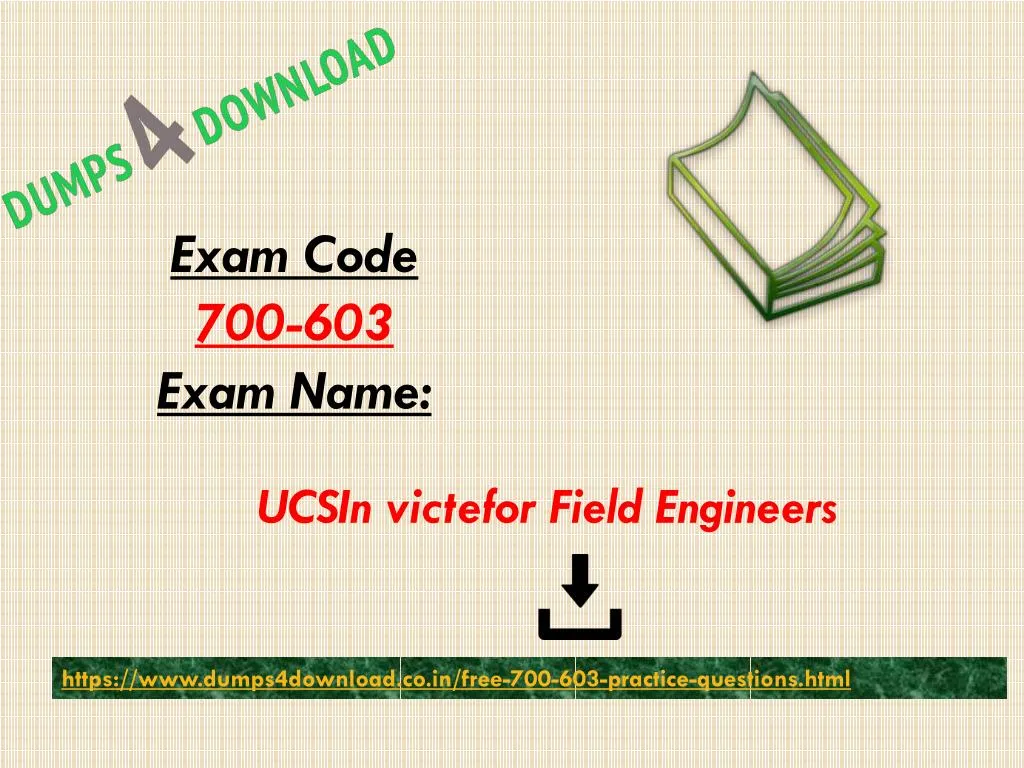exam code 700 603 exam name