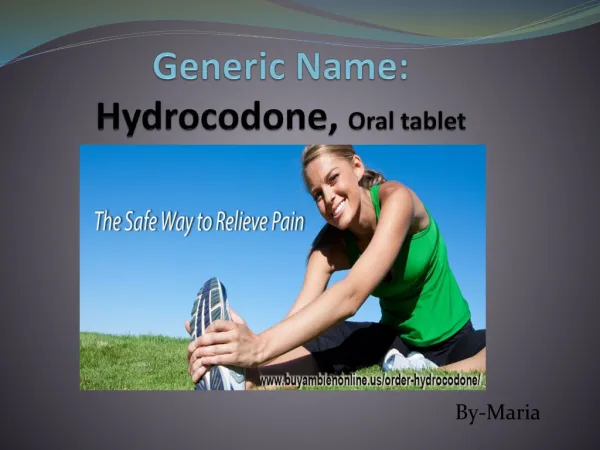 Buy Hydrocodone Without Prescription Online USA