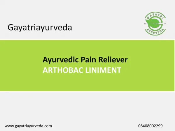 Ayurvedic Pain Reliever