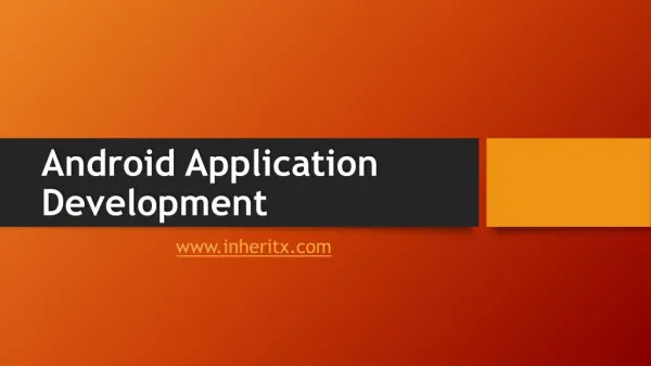 Android Application Development Services | Android app development
