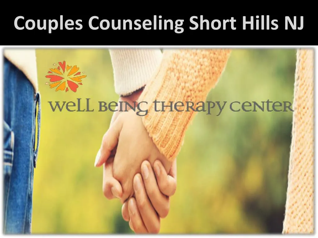 couples counseling short hills nj