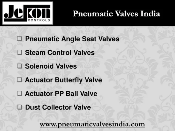 pneumatic valves india