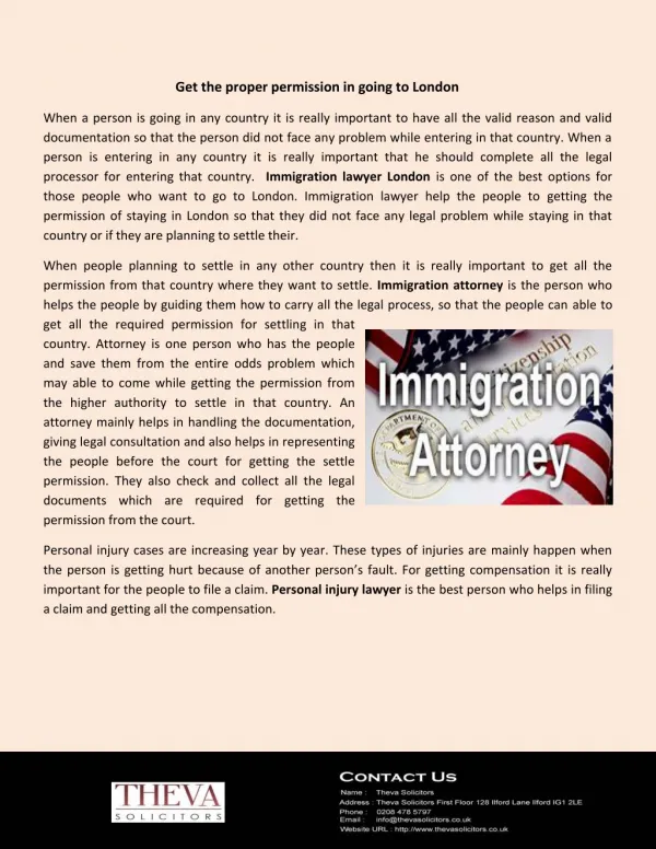 Immigration attorney