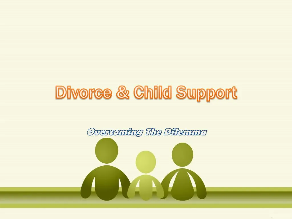 divorce child support