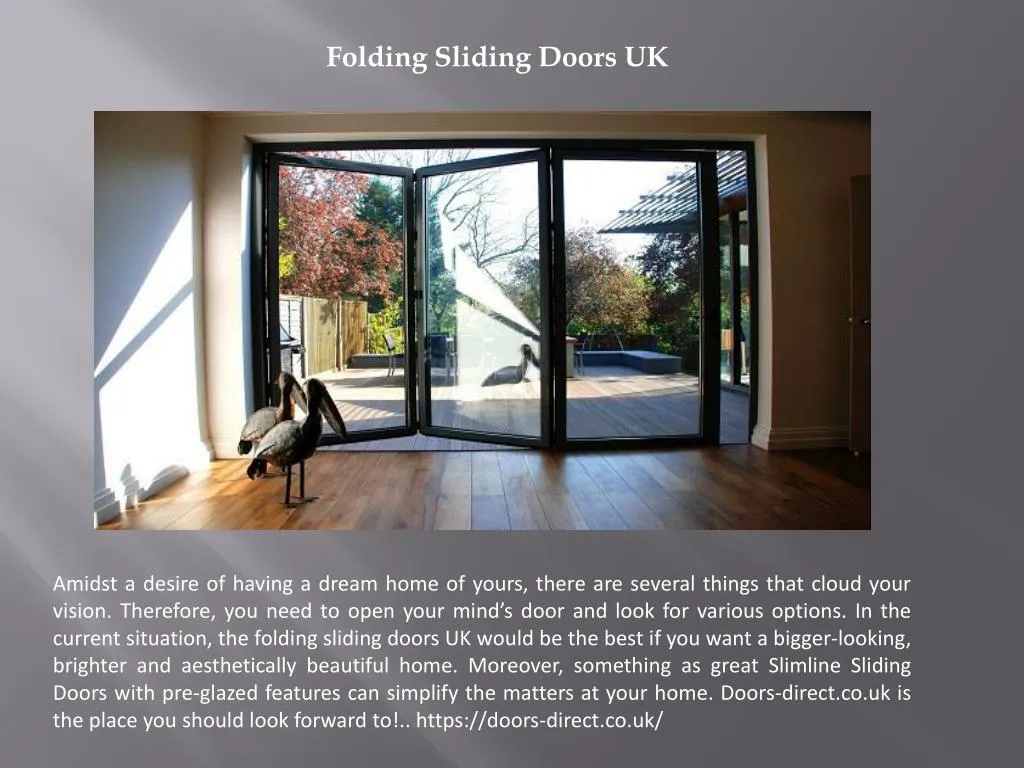 folding sliding doors uk