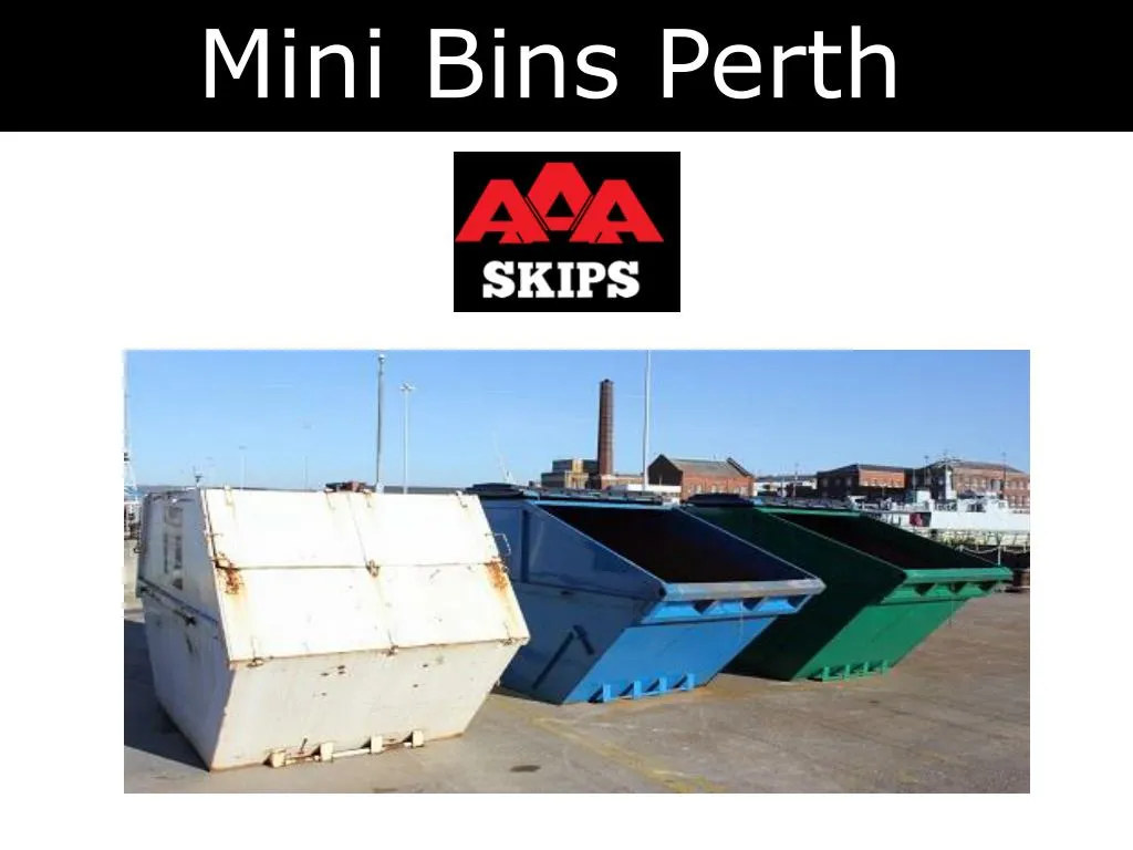 mini bins perth