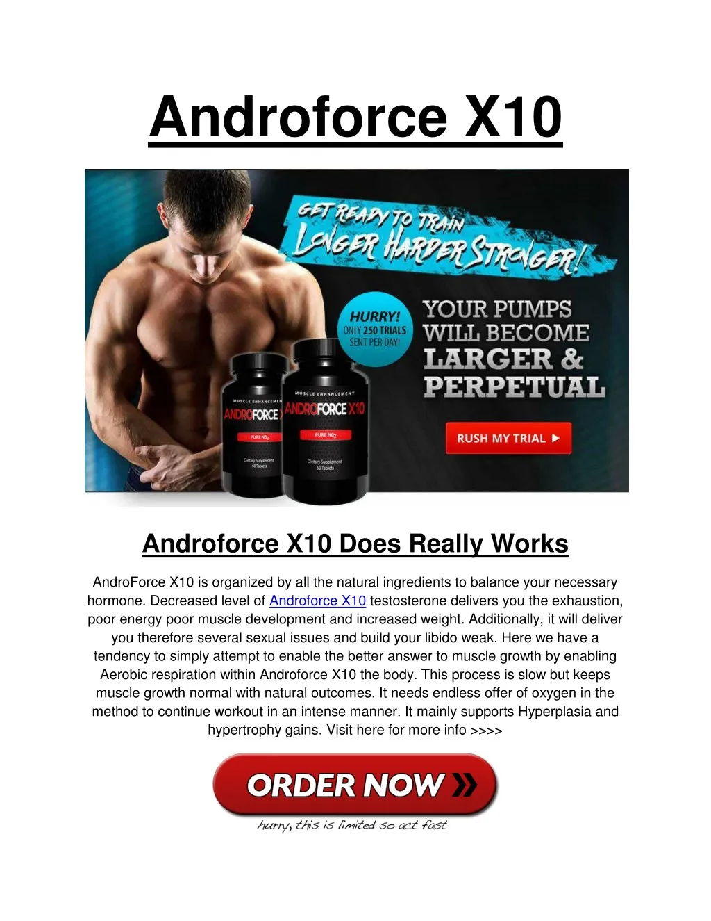 androforce x10