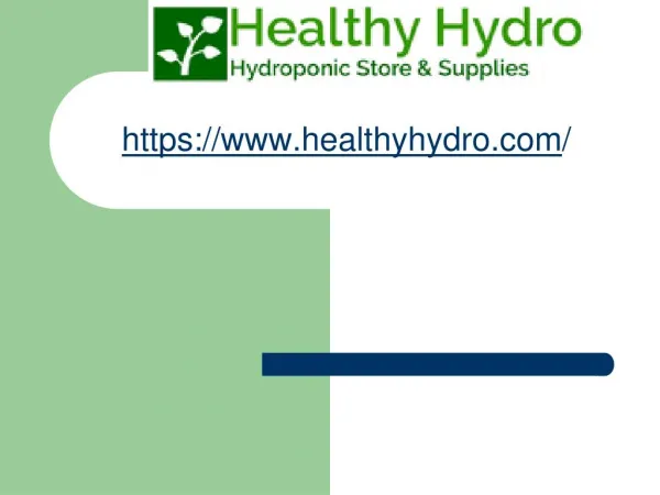 aquaponics - Healthy Hydro Pompano Beach - Hydroponics and Gardening Store