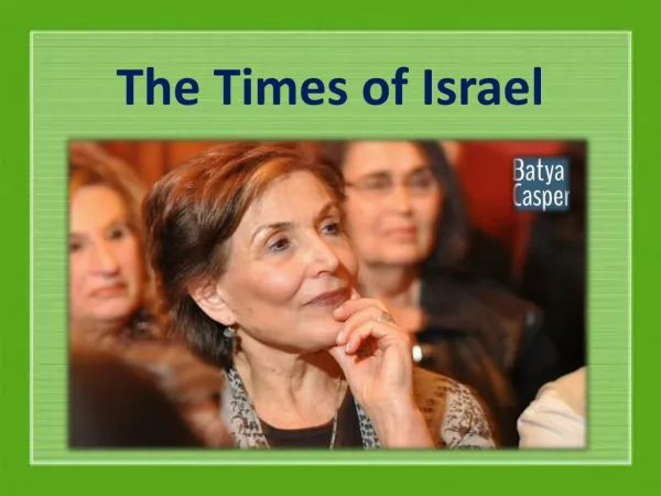 The Times of Israel