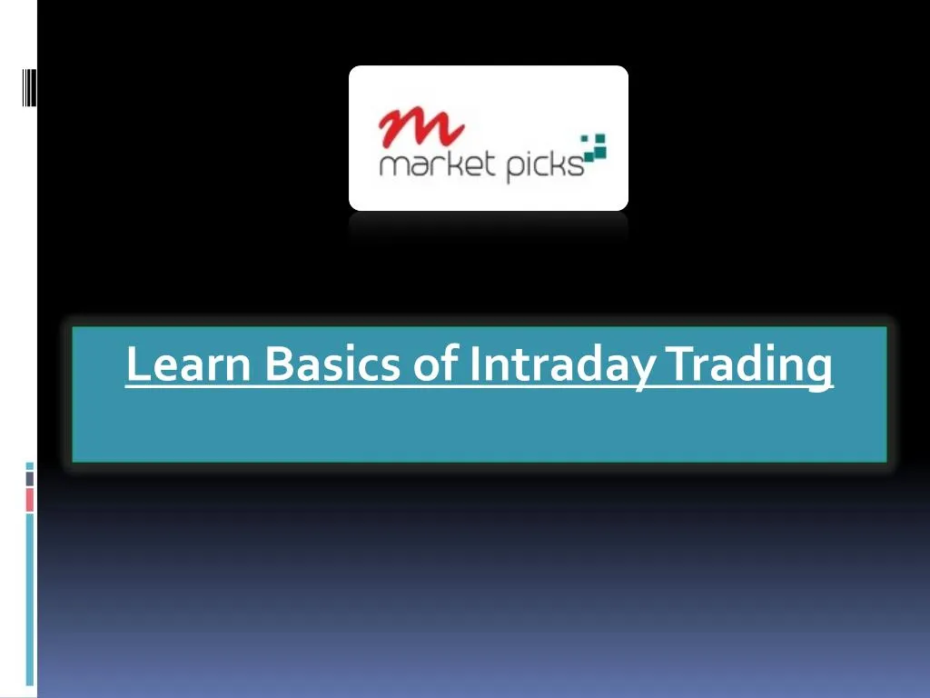 learn basics of intraday trading