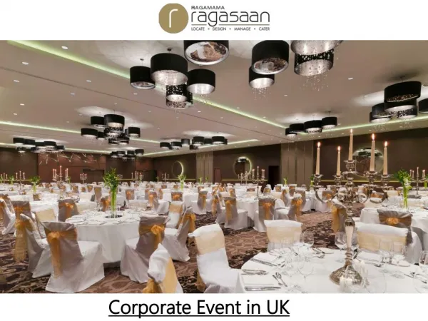 Corporate Event in UK