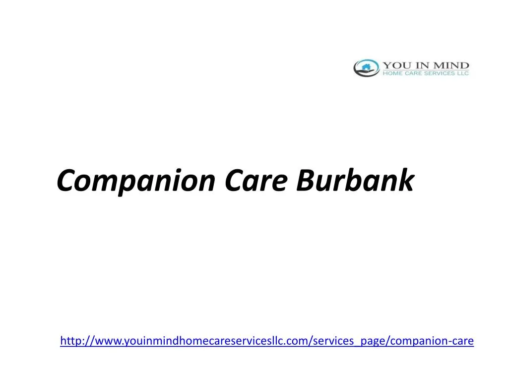 companion care burbank