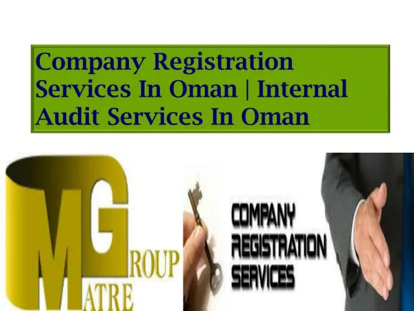 Company Registration Services In Oman | Internal Audit Services In Oman