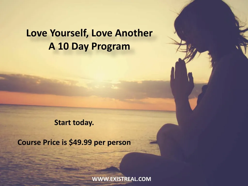 love yourself love another a 10 day program