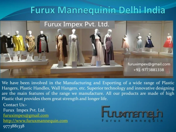 Human Mannequins Manufacturer in Delhi